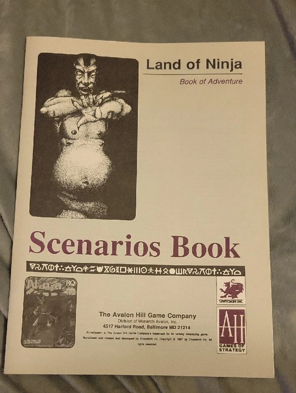 Land of Ninja Samurai Roleplaying Game - Purple